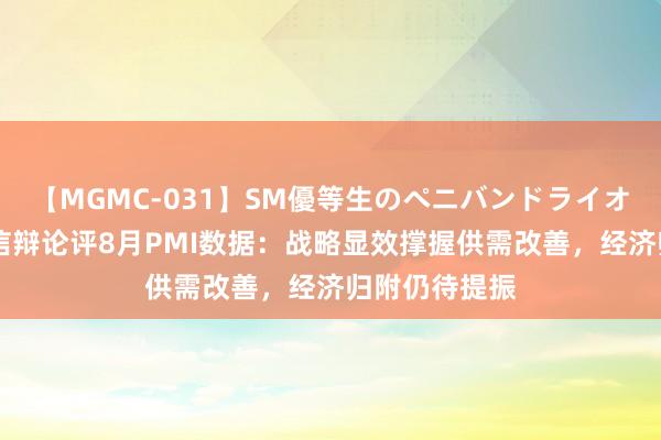 【MGMC-031】SM優等生のペニバンドライオーガズム 财信辩论评8月PMI数据：战略显效撑握供需改善，经济归附仍待提振